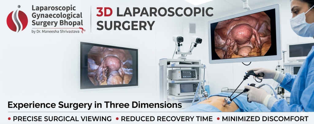 3d laparoscopic surgery minimally invasive gynecological procedure
