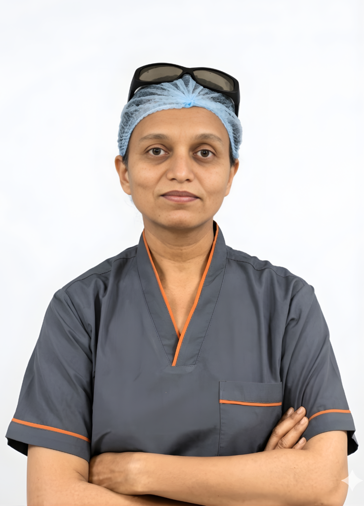 Dr Maneesha Shrivastava laparoscopic gynaecologist in Bhopal portrait